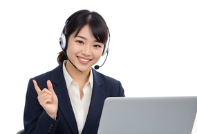 亚洲话务员客服美女图片